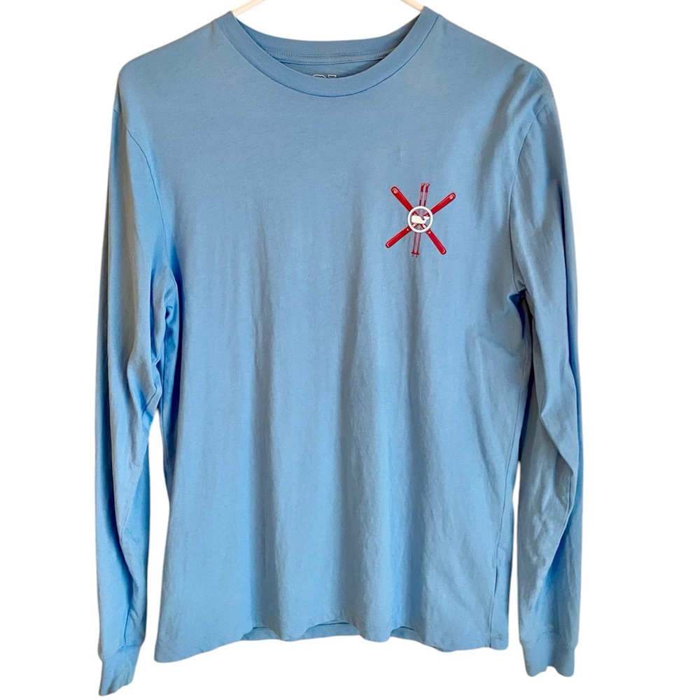 Vineyard Vines Long Sleeve Tee Skis